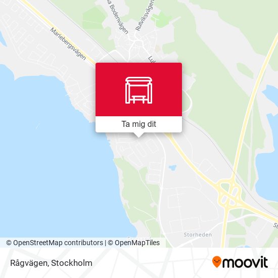 Rågvägen karta