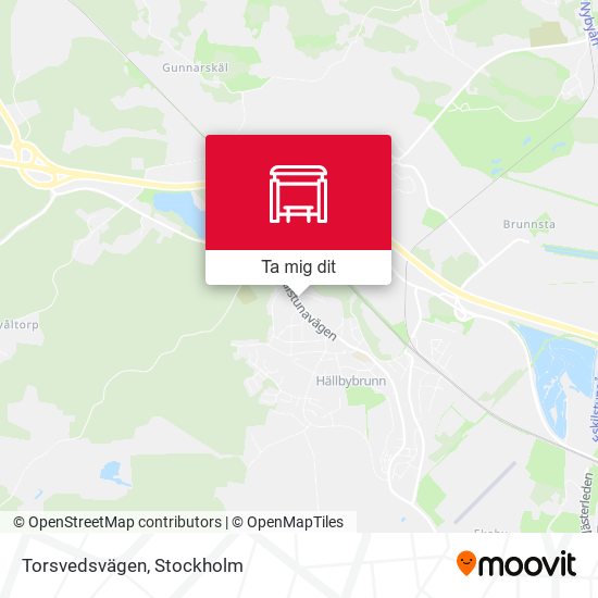 Torsvedsvägen karta