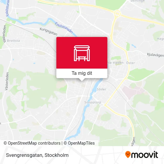 Svengrensgatan karta