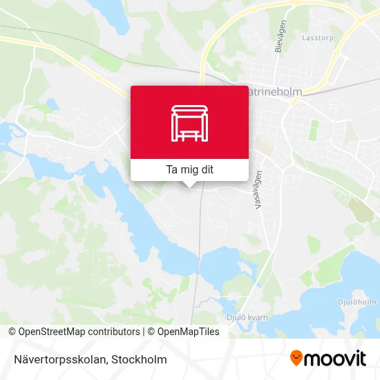 Nävertorpsskolan karta