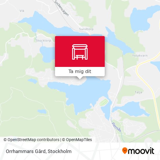 Orrhammars Gård karta