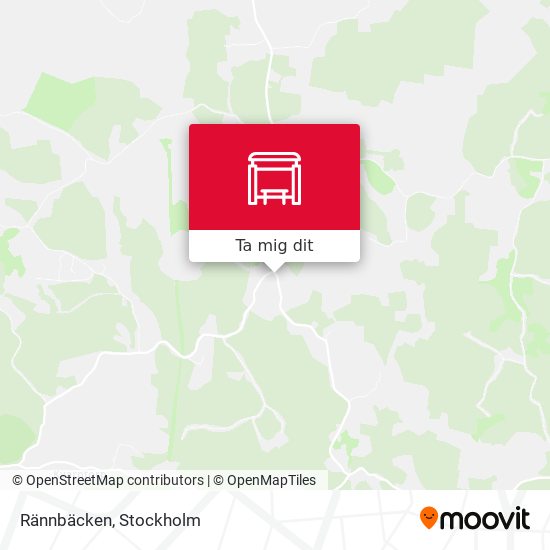 Rännbäcken karta