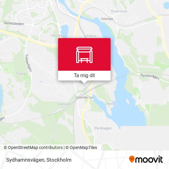 Sydhamnsvägen karta