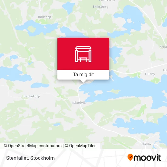 Stenfallet karta