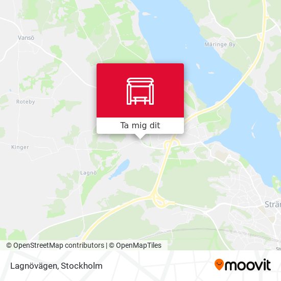 Lagnövägen karta