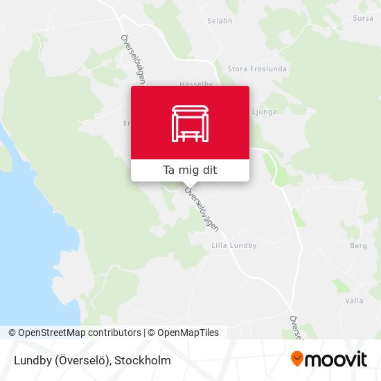 Lundby (Överselö) karta