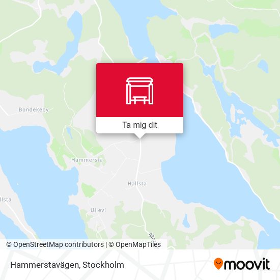 Hammerstavägen karta