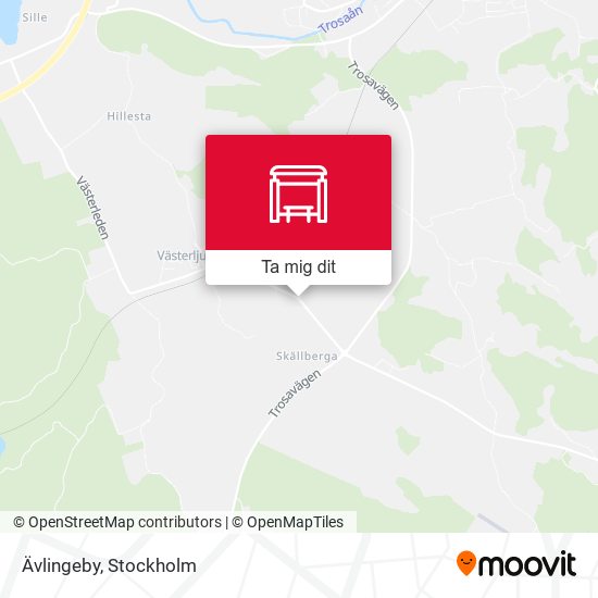 Ävlingeby karta