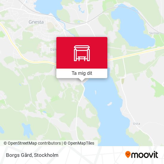 Borgs Gård karta