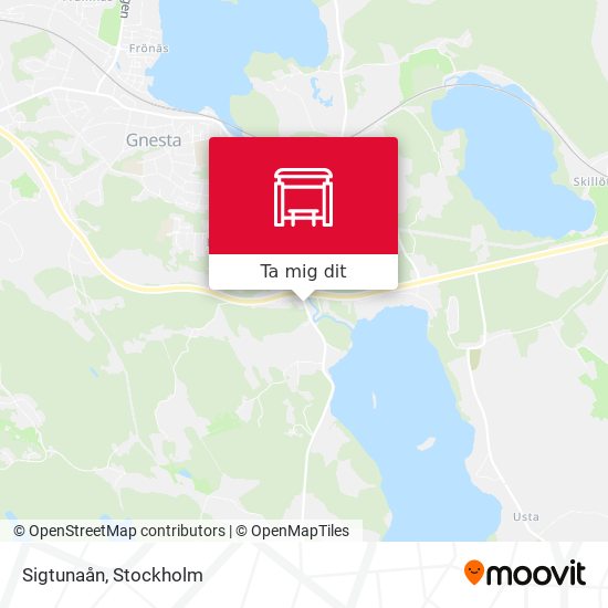 Sigtunaån karta