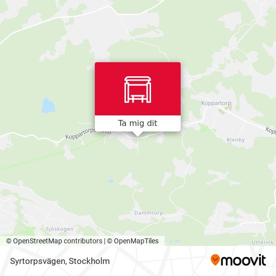 Syrtorpsvägen karta