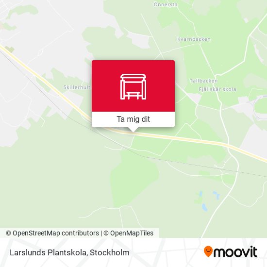 Larslunds Plantskola karta