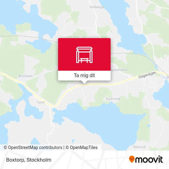 Boxtorp karta