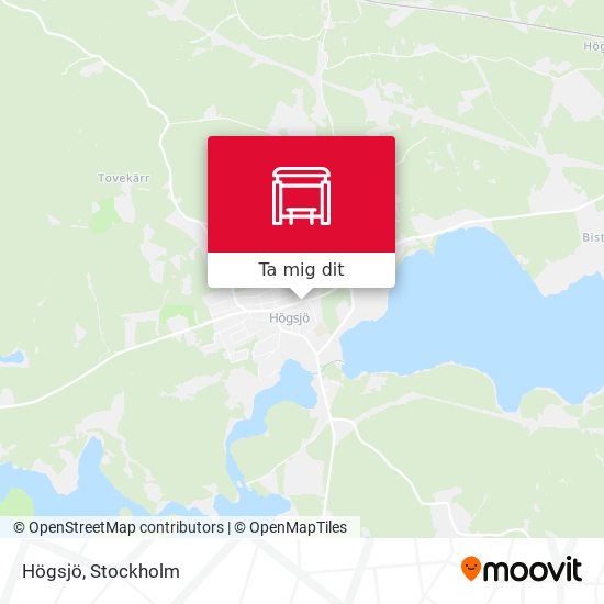 Högsjö karta