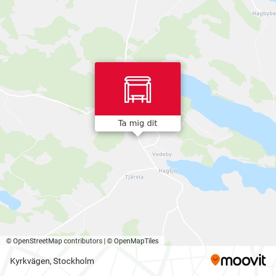 Kyrkvägen karta