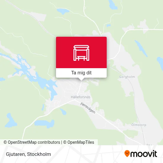 Gjutaren karta