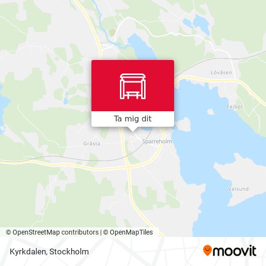 Kyrkdalen karta