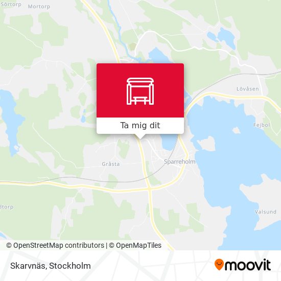 Skarvnäs karta