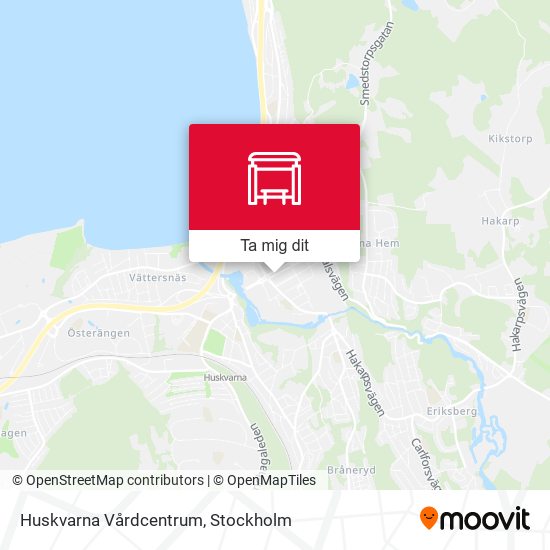 Huskvarna Vårdcentrum karta