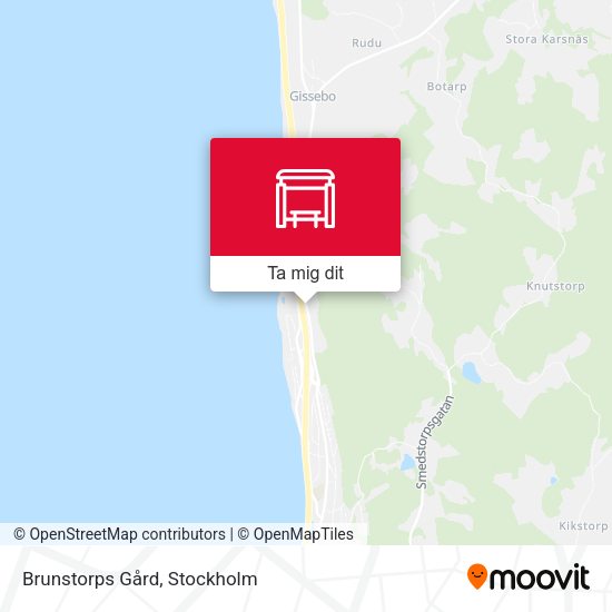 Brunstorps Gård karta