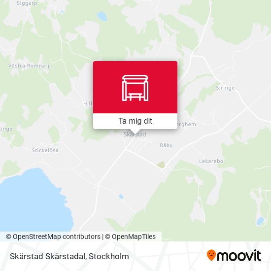 Skärstad Skärstadal karta