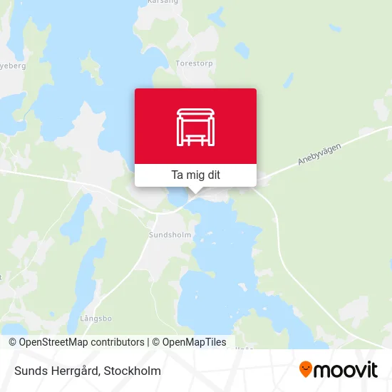 Sunds Herrgård karta