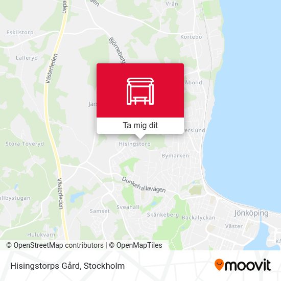 Hisingstorps Gård karta