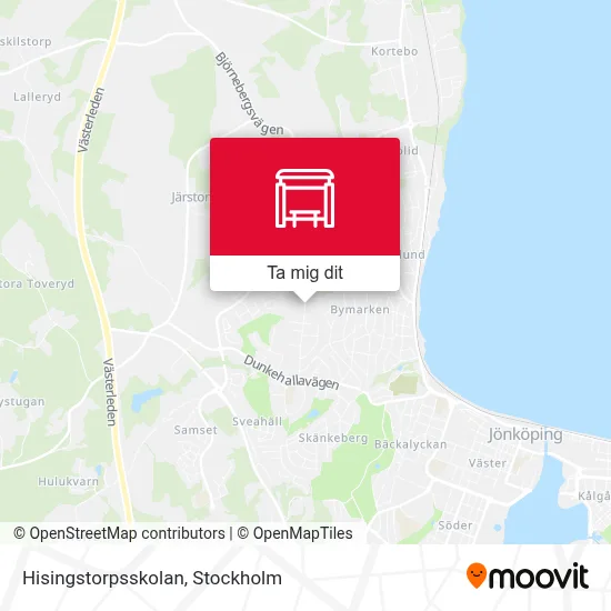 Hisingstorpsskolan karta