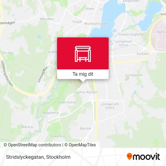 Stridslyckegatan karta