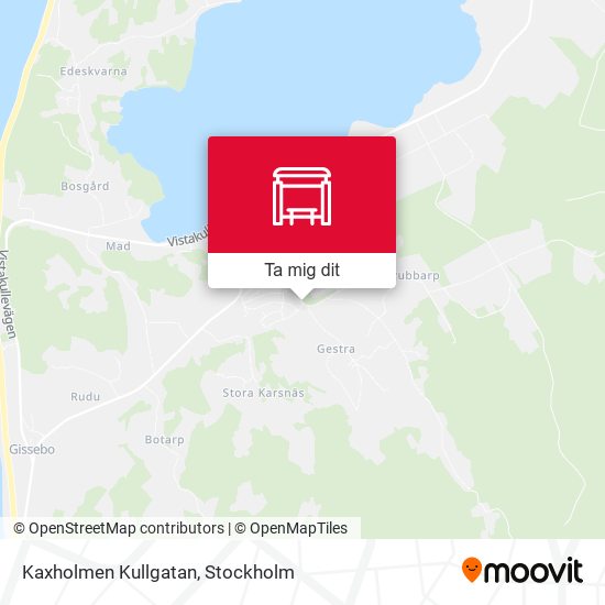 Kaxholmen Kullgatan karta