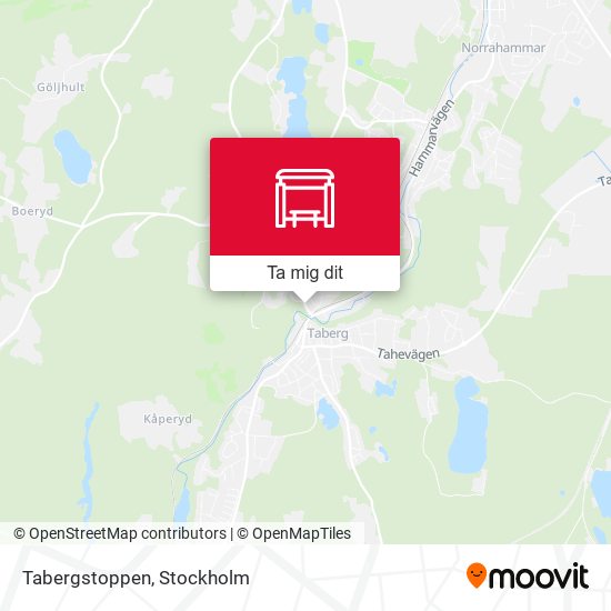 Tabergstoppen karta