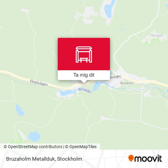 Bruzaholm Metallduk karta