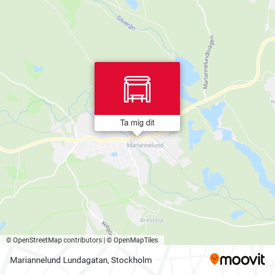 Mariannelund Lundagatan karta