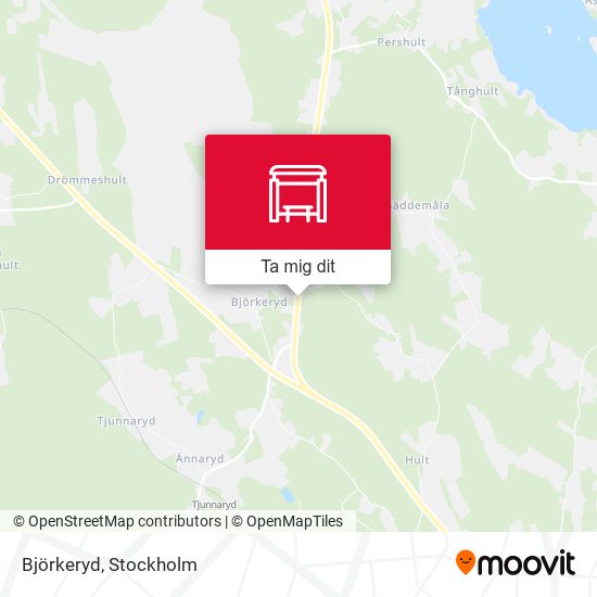 Björkeryd karta