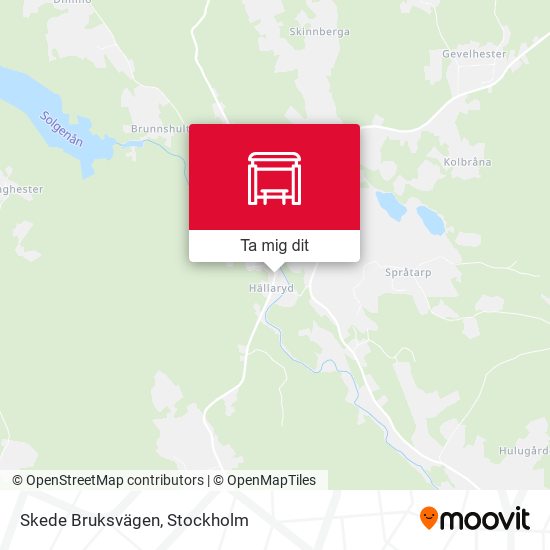 Skede Bruksvägen karta