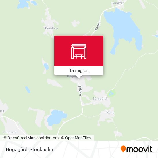 Högagård karta
