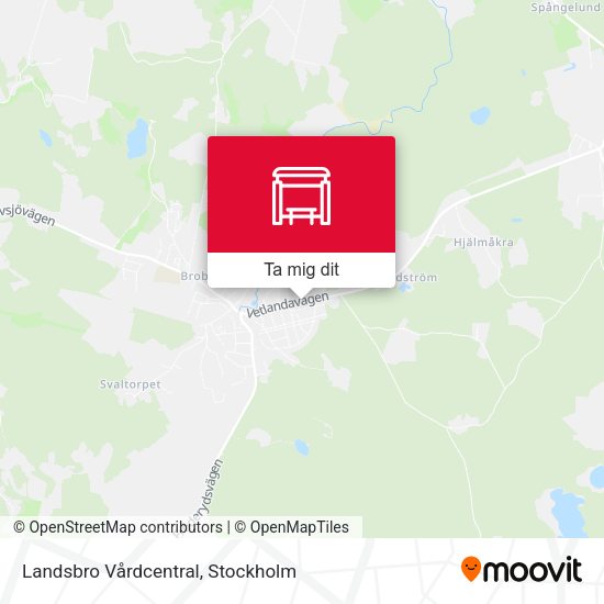 Landsbro Vårdcentral karta