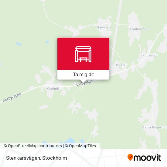 Stenkarsvägen karta