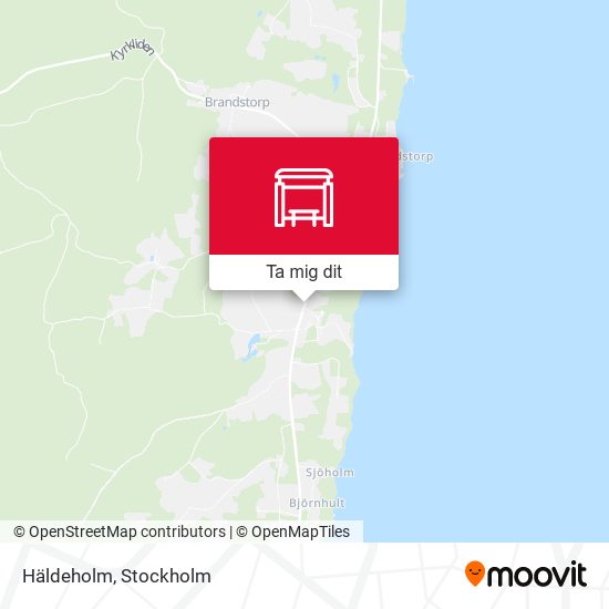 Häldeholm karta