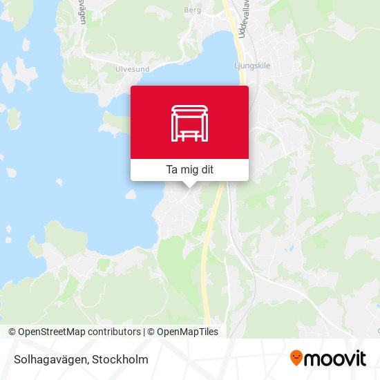 Solhagavägen karta