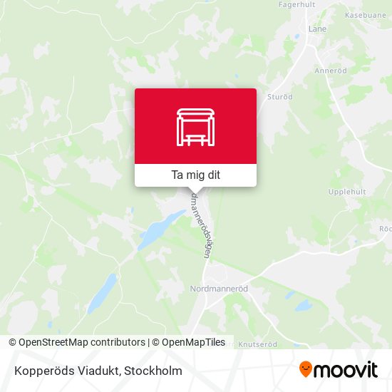 Kopperöds Viadukt karta