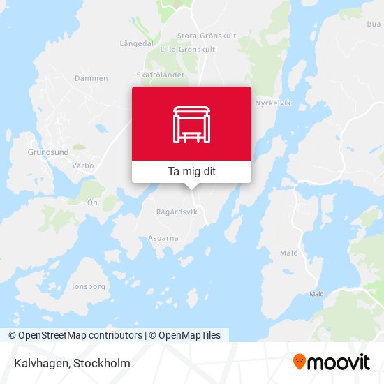 Kalvhagen karta