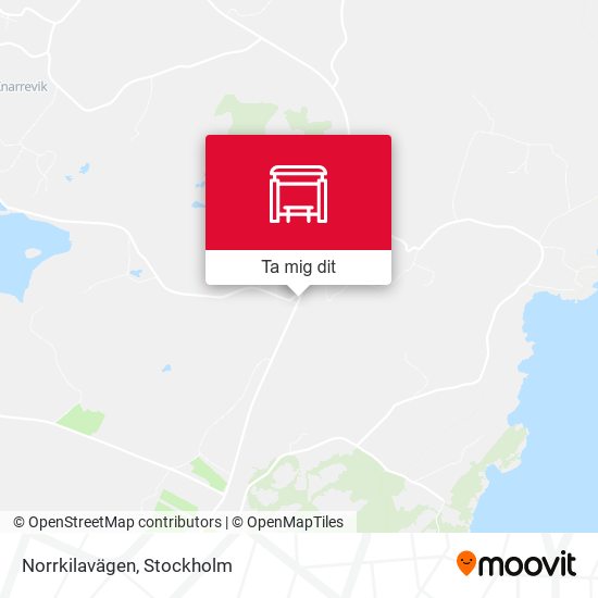 Norrkilavägen karta