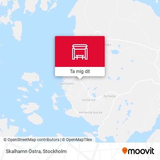 Skalhamn Östra karta