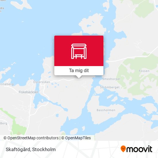 Skaftögård karta