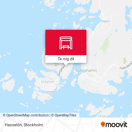 Hasselön karta