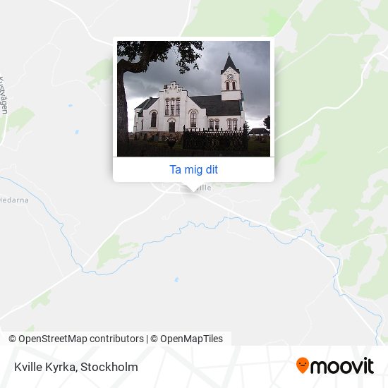 Kville Kyrka karta