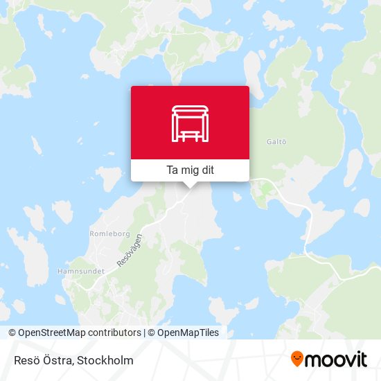 Resö Östra karta