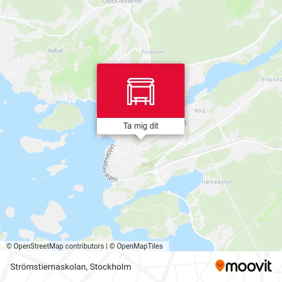 Strömstiernaskolan karta