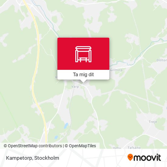 Kampetorp karta